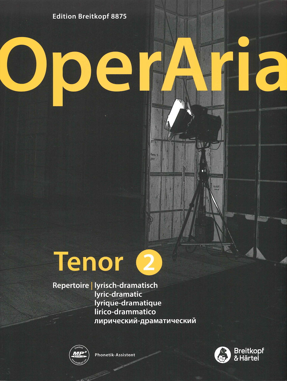 OperAria, Tenor 2: lyrisch-dramatisch (Breitkopf)