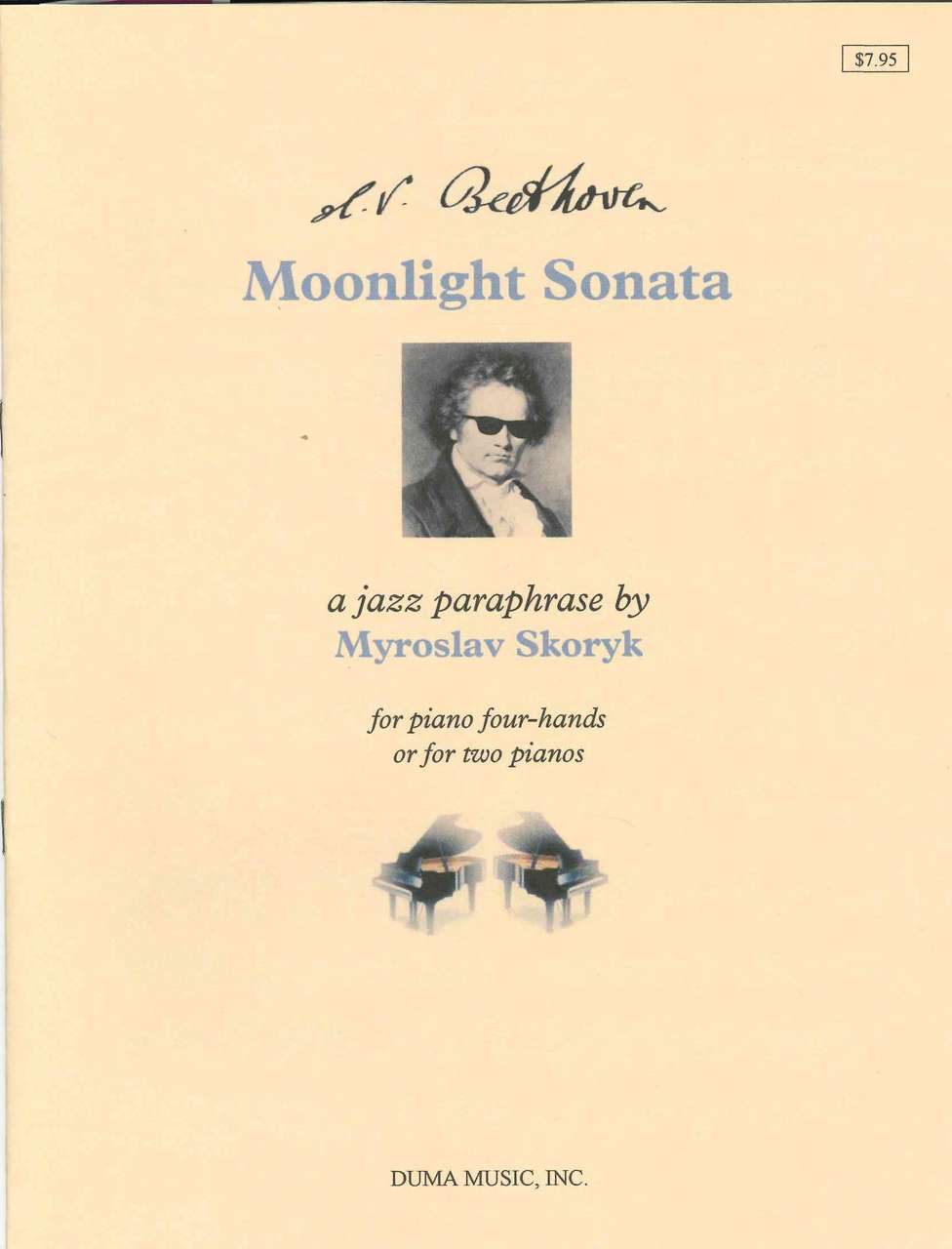 Beethoven/Skryk, Moonlight Jazz Paraphr. (Duma Music)