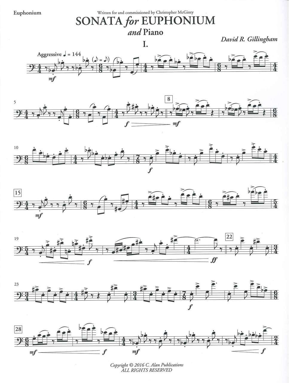 Gillingham, Sonata (C.Alan)