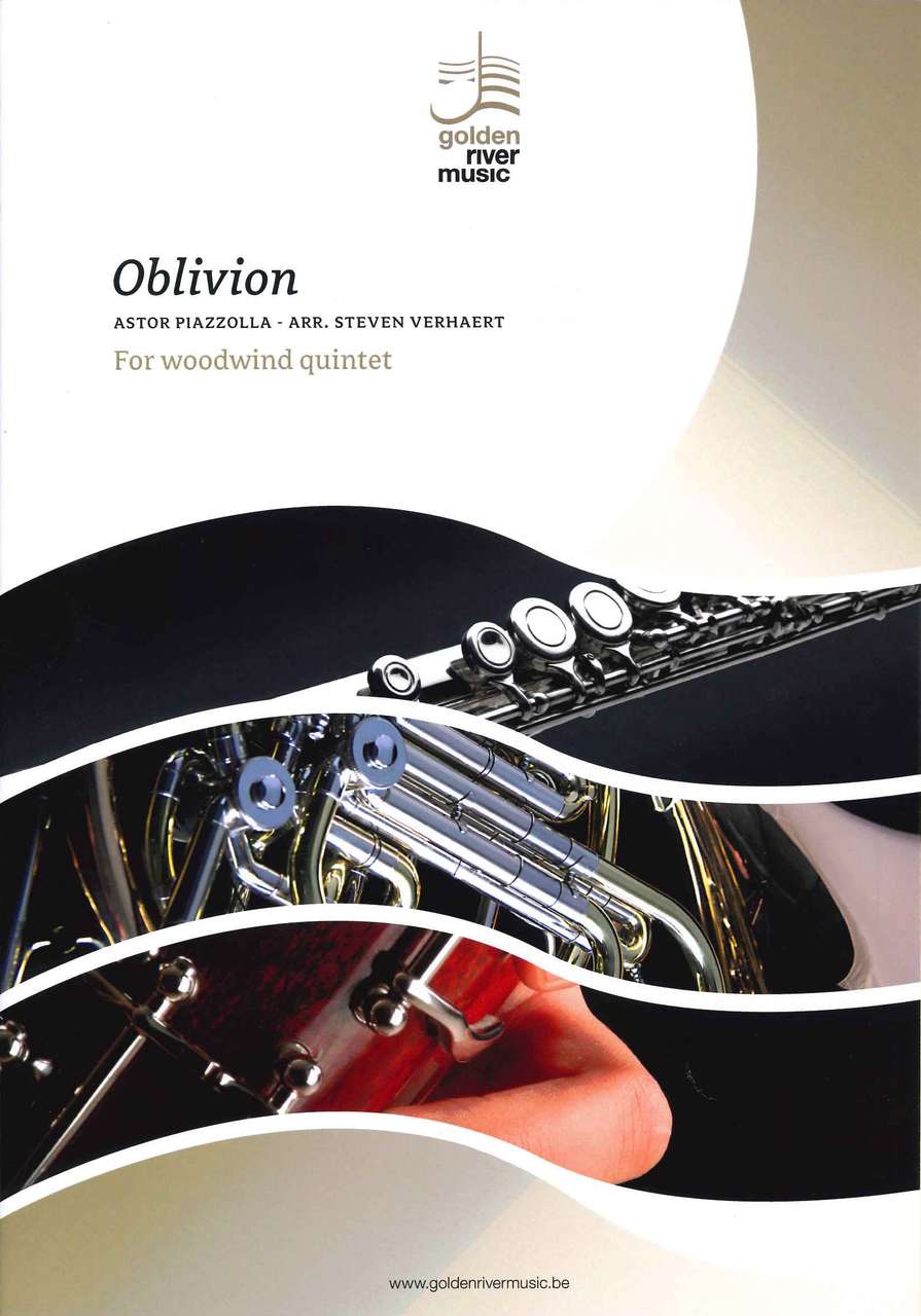 Piazzolla, Oblivion (Quintet) (Golden River Music)