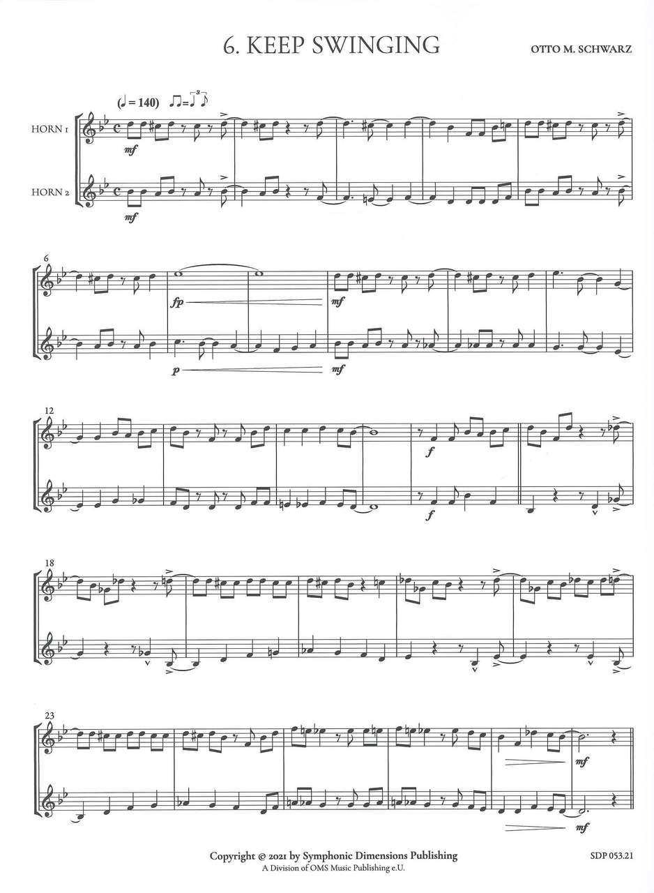 Schwarz, Doobidoo for Two (2Hn) (Symphonic Dimensions Pub.)