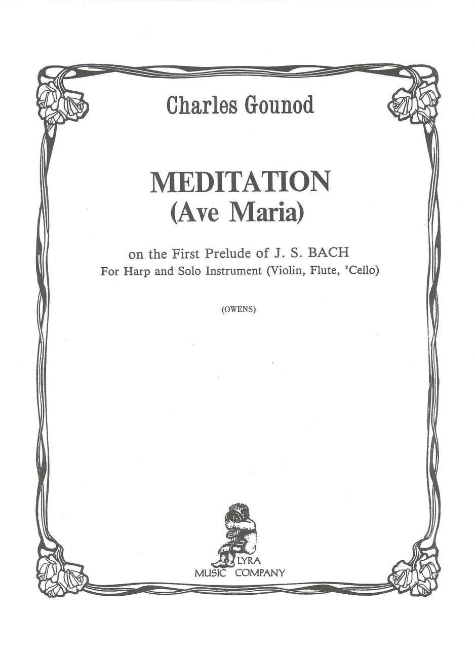 Bach/Gounod, Meditation (Ave Maria) (Lyra Music)