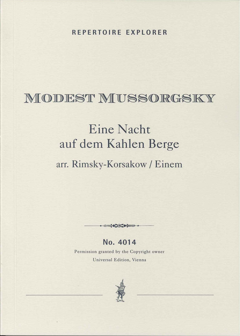 Mussorgsky, Night on Bald Mountain (Hoflich)