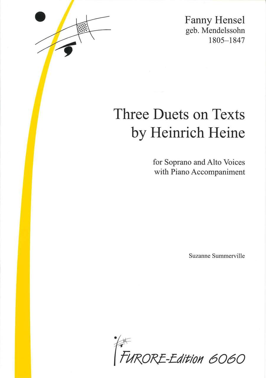 Mendelssohn-Hensel, 3 Duets Heine (SA) (Furore)
