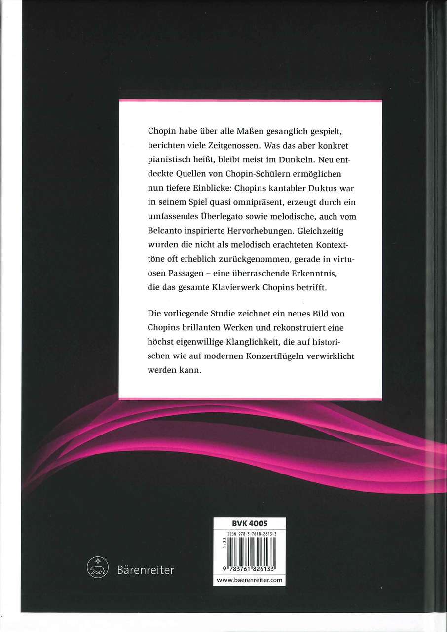Rittner, Vergessene Cantilene: Chopins (Barenreiter)