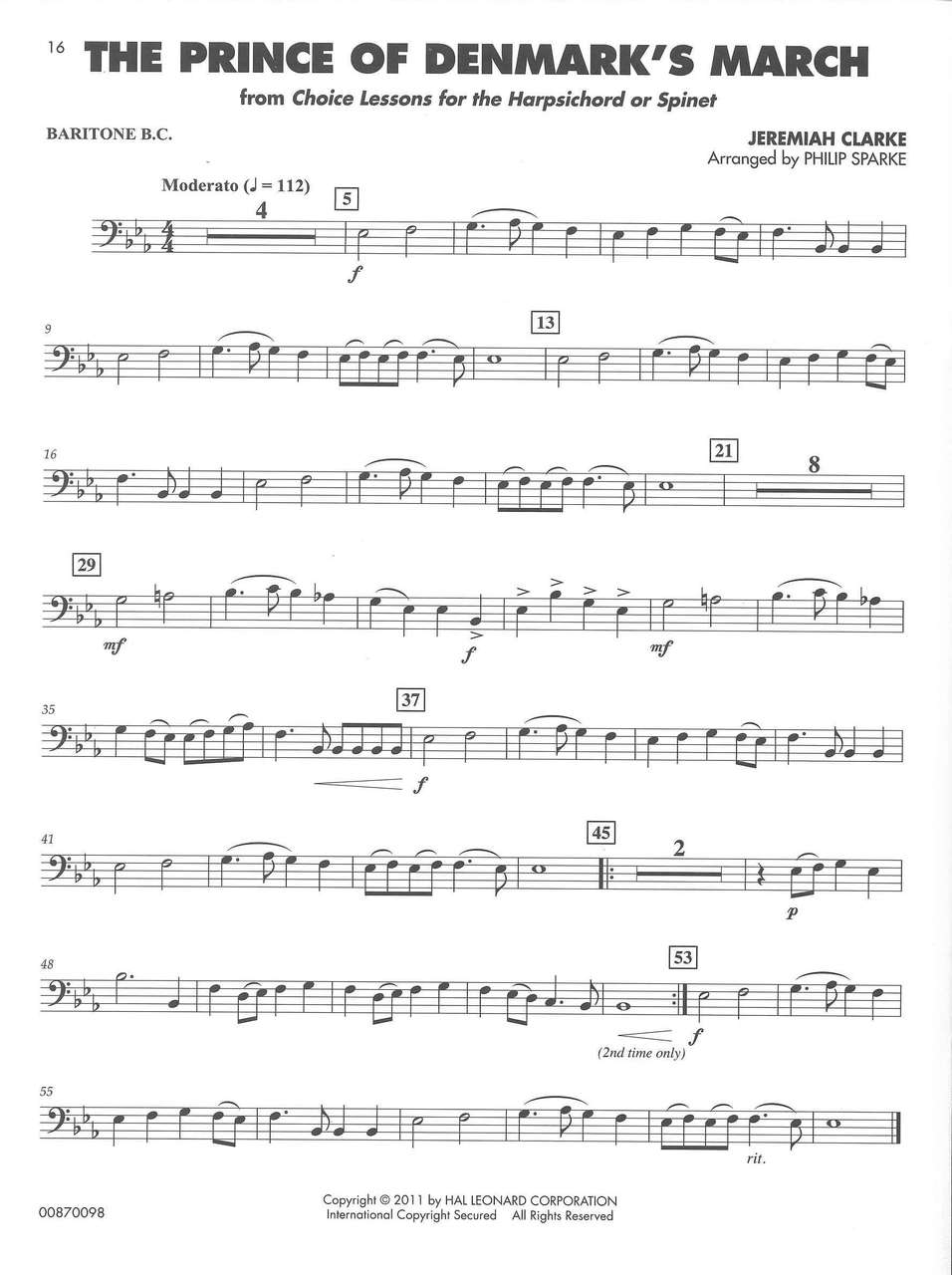 Classical Solos for Baritone (Sparke) (Hal Leonard)