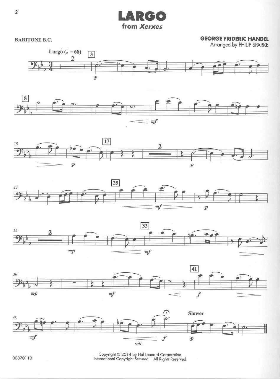 Classical Solos for Baritone 2 (Sparke) (Hal Leonard)