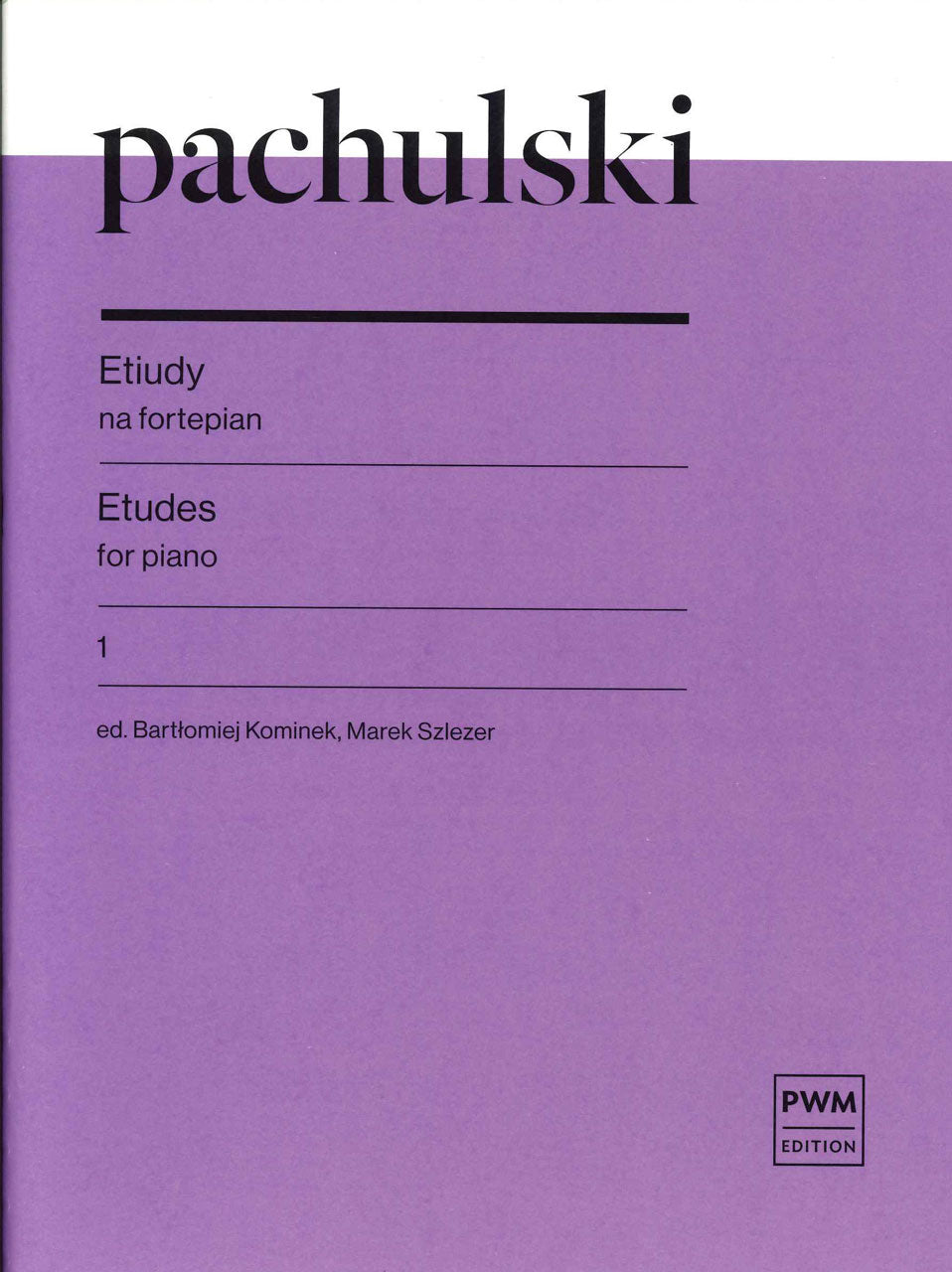 Pachulski, Etudes 1: 7 Etudes (PWM)