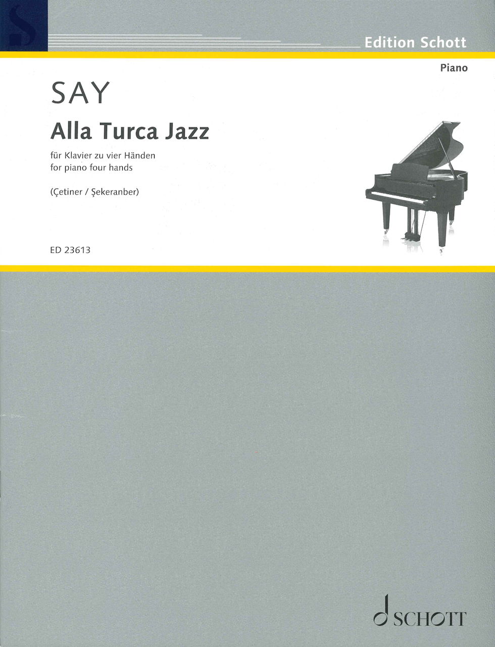 Mozart/Say, Alla turca Jazz (Schott)
