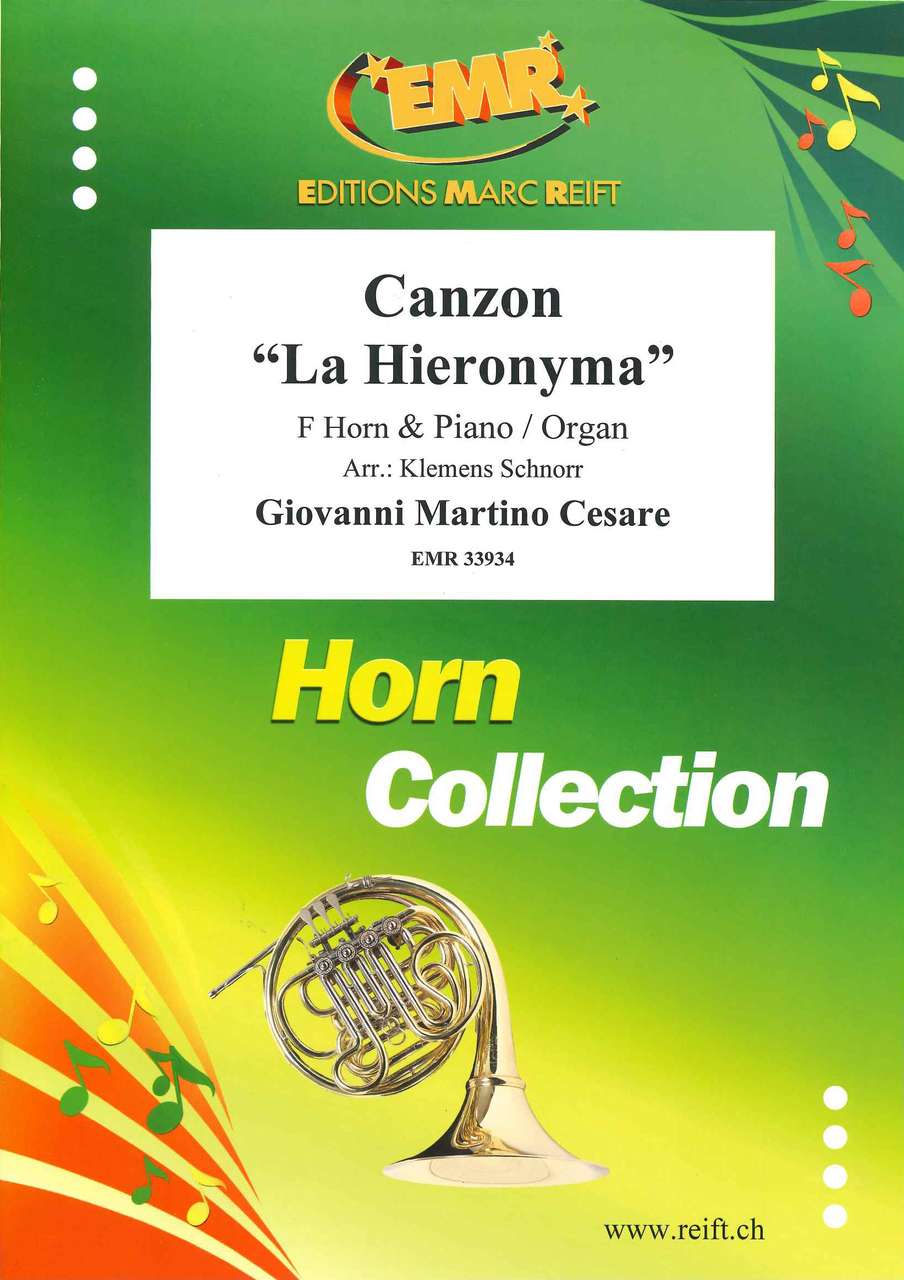 Cesare, Canzon 'La Hieronyma' (Hn,Kbd) (Reift)