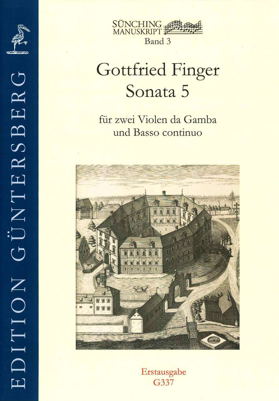 Finger, Sonata 5 (2VdG,Bc) (Walhall)