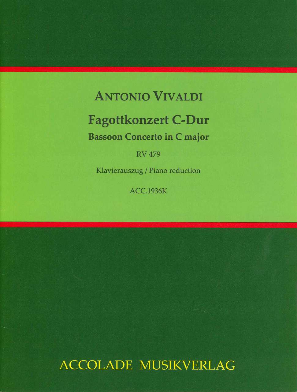 Vivaldi, Concerto in C, RV 479 (Accolade)