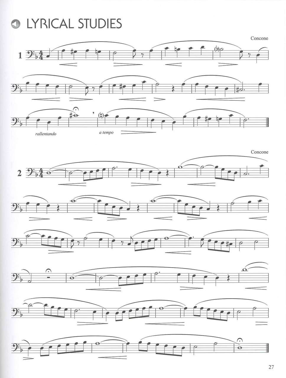Cichowicz, Fundamental Studies Trombone (Hal Leonard)