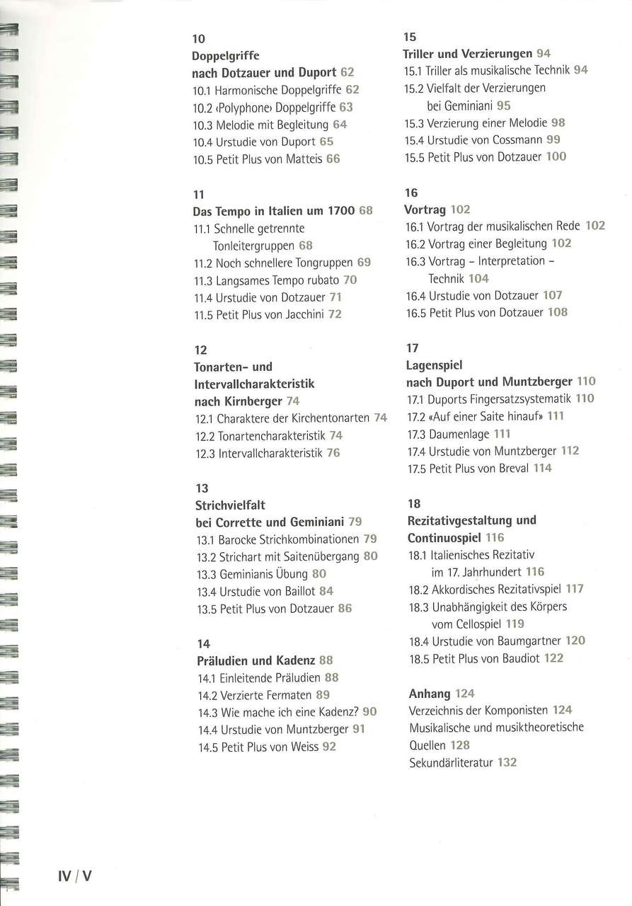 Bonz, Barockcello. Ein Lehrbuch (Ortus)
