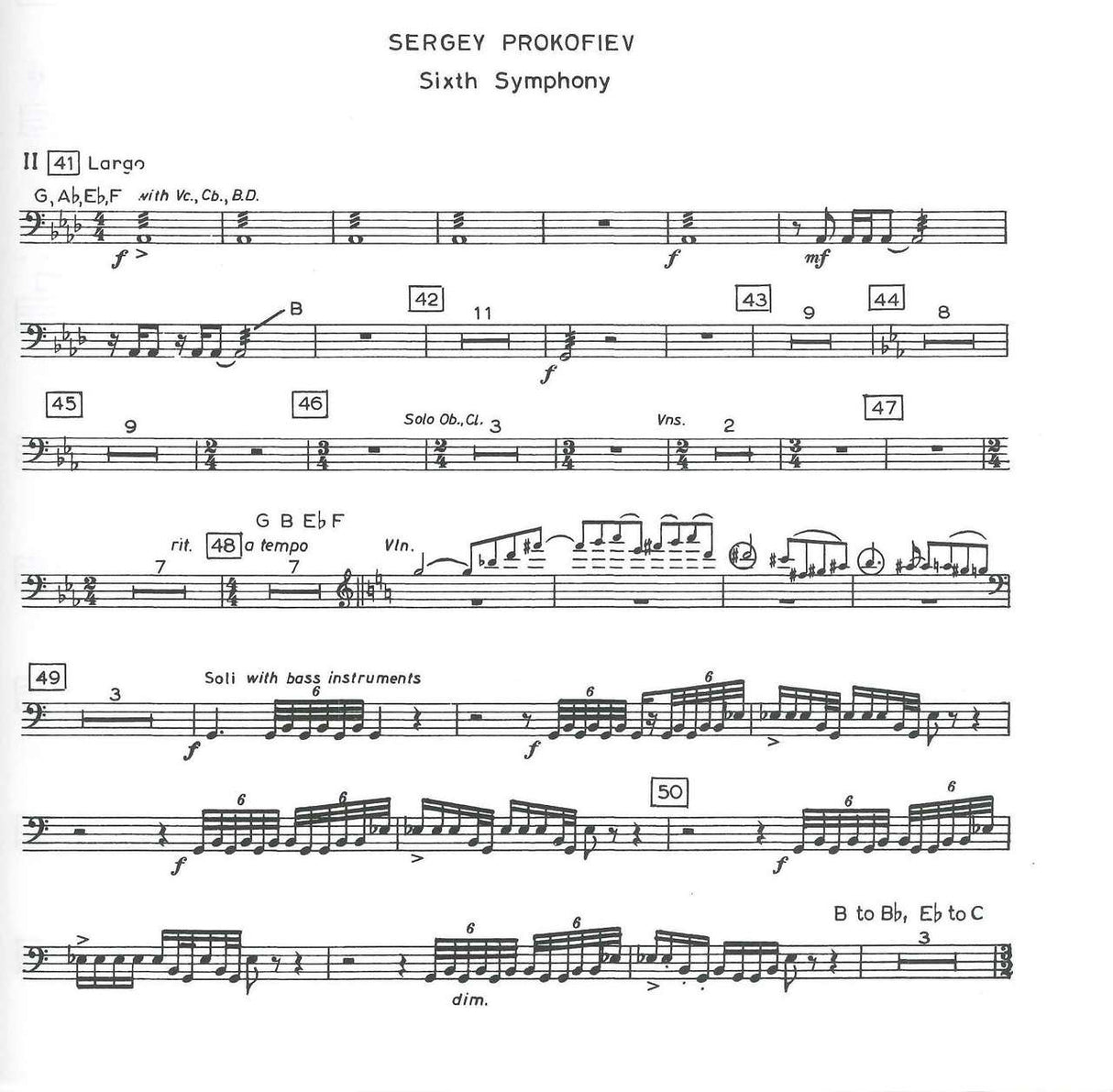 Abel, 20th Century Orchestra Studies (G.Schirmer)