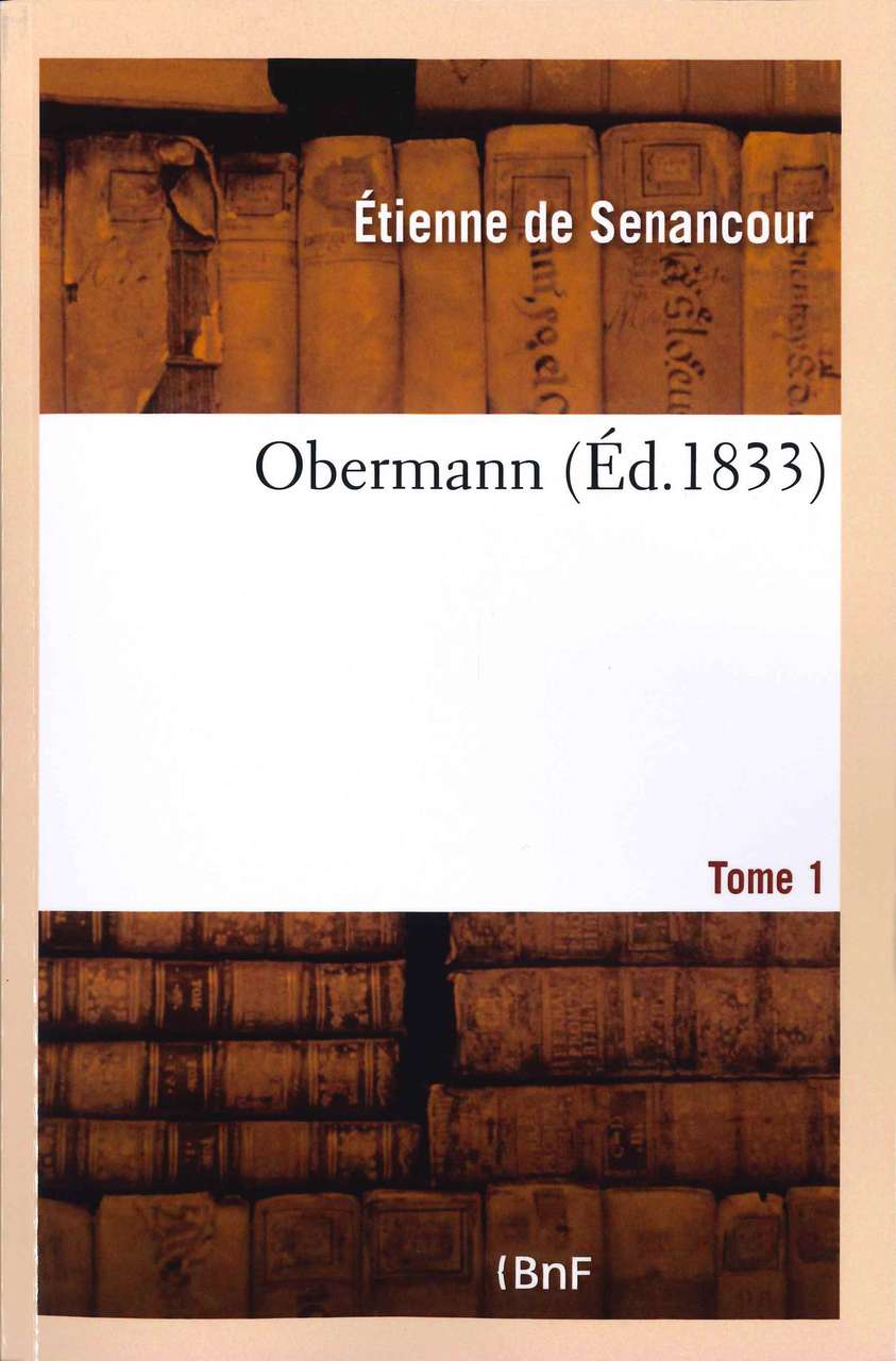 Senancour, Obermann (ed. 1833) (Hachette Livre/BnF)
