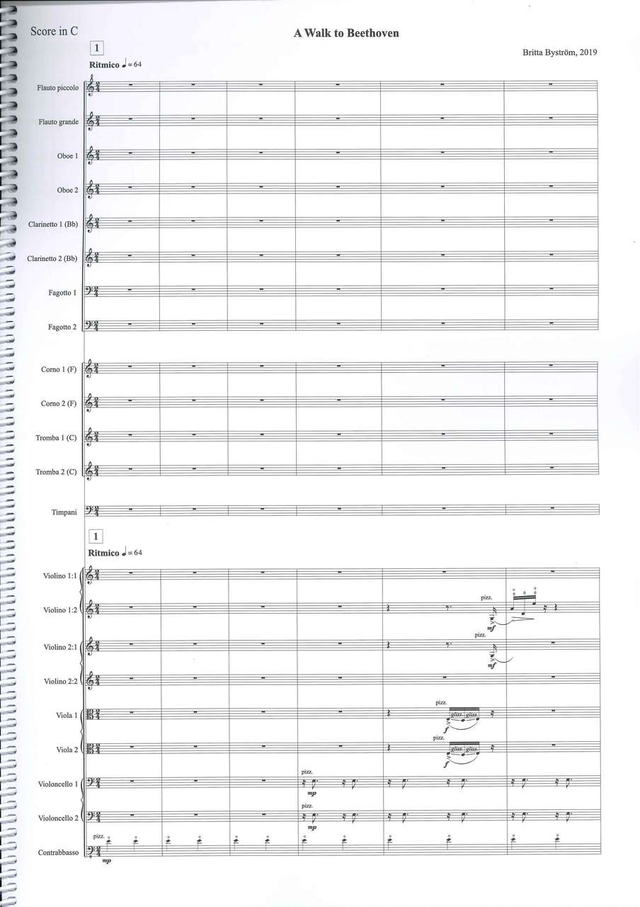 Bystrom, Walk to Beethoven (2019) (W.Hansen)
