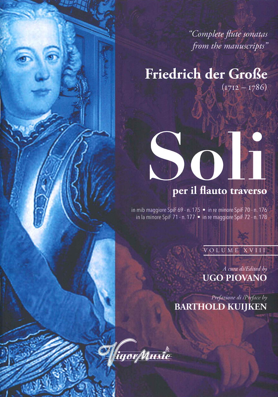 Friedrich II, Soli per il flauto 18 (Vigormusic)