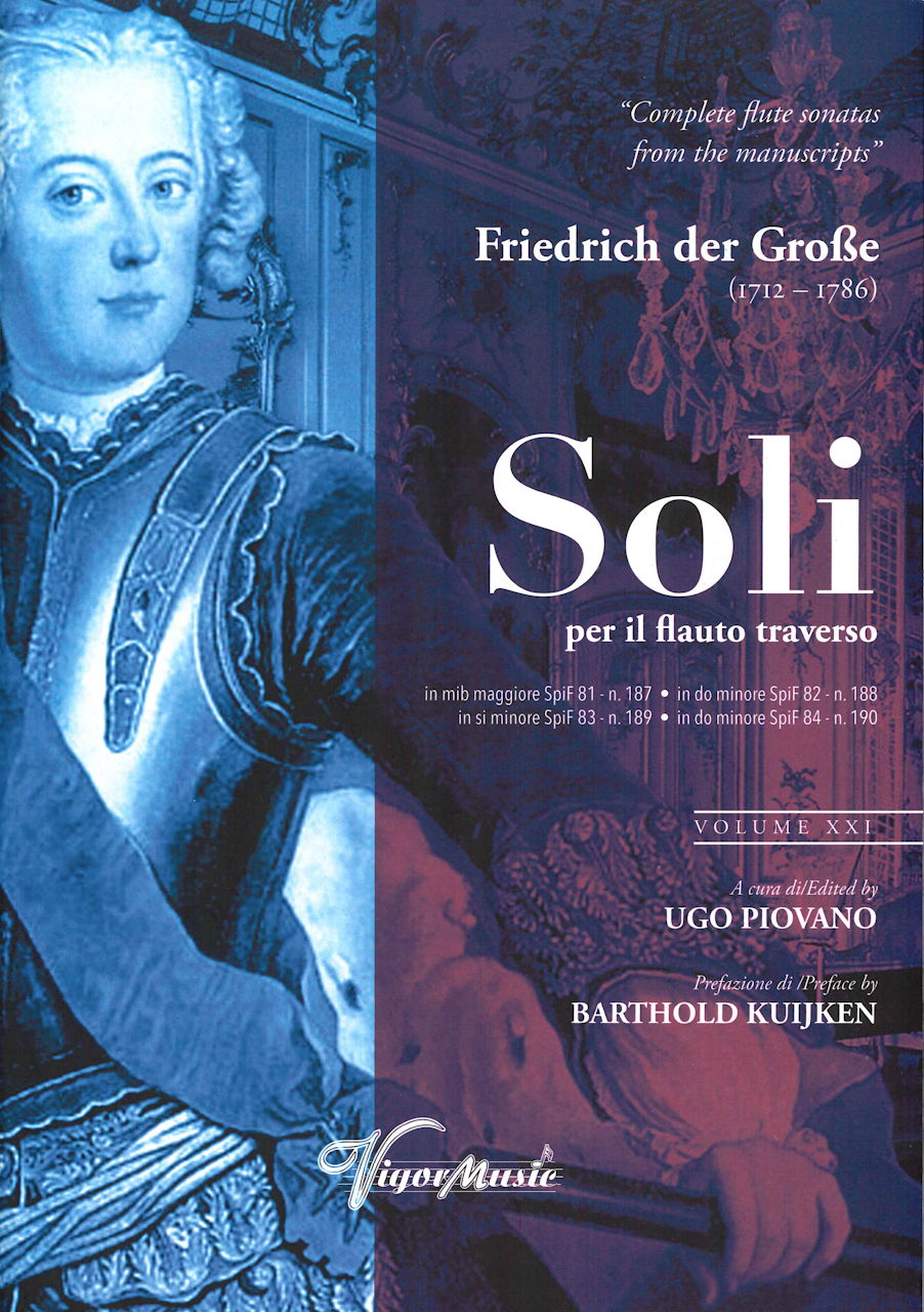 Friedrich II, Soli per il flauto 21 (Vigormusic)