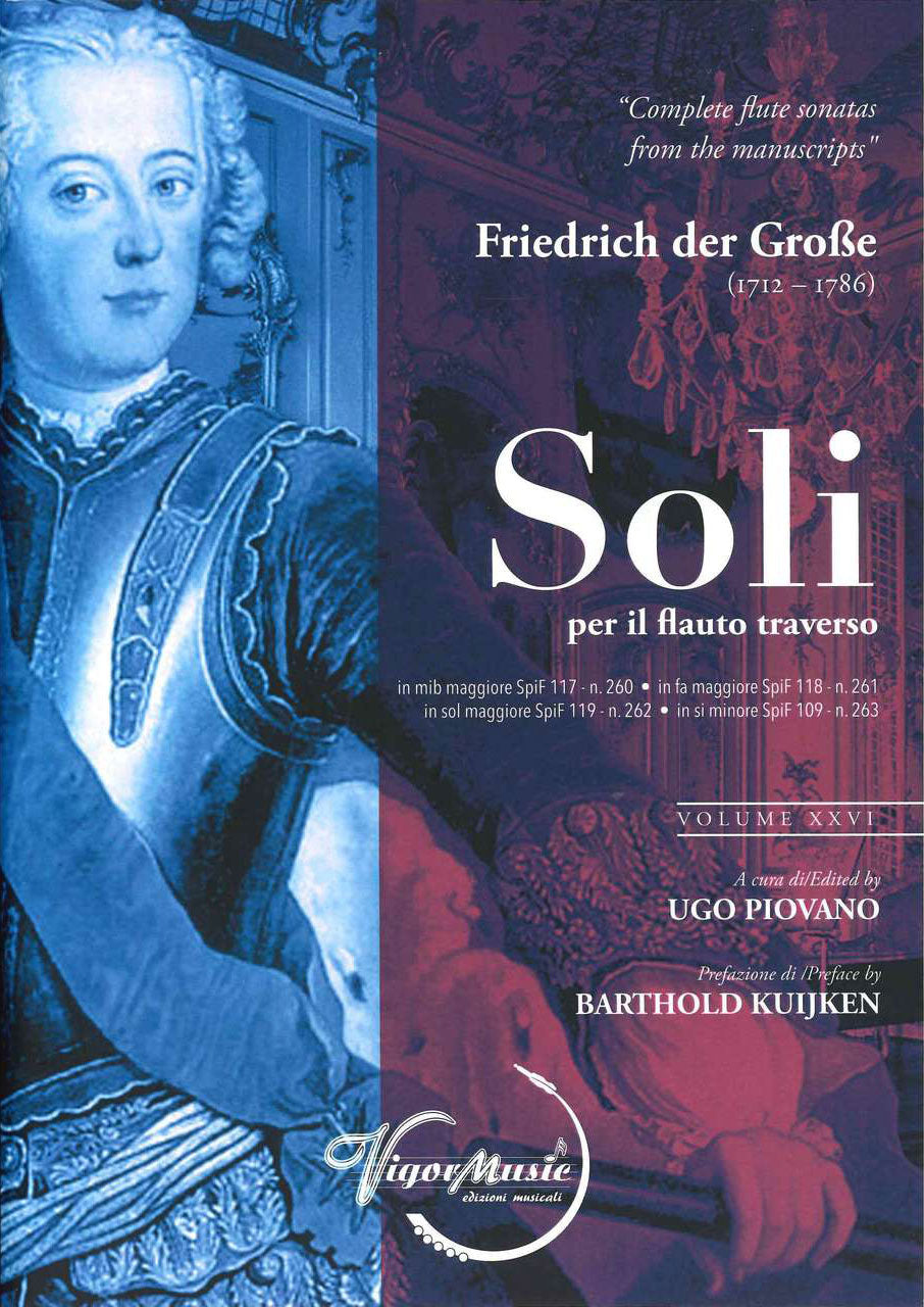 Friedrich II, Soli per il flauto 26 (Vigormusic)