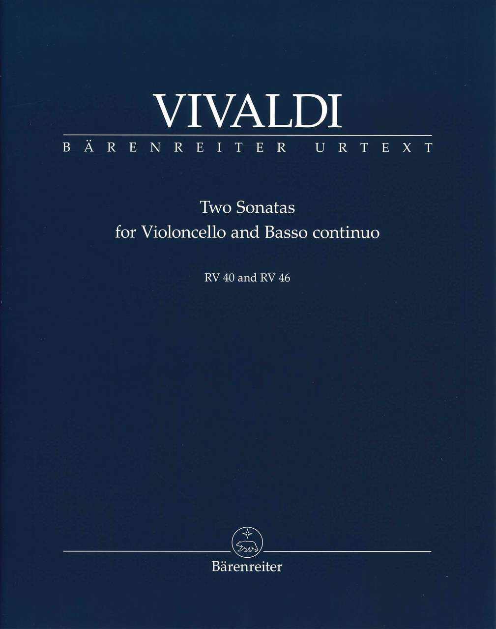 Vivaldi, Sonatas RV 40, 46 (Hoffmann) (Barenreiter)