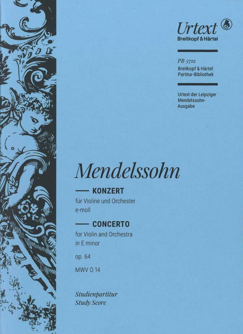 Mendelssohn, Concerto for Violin op. 64 (Breitkopf)