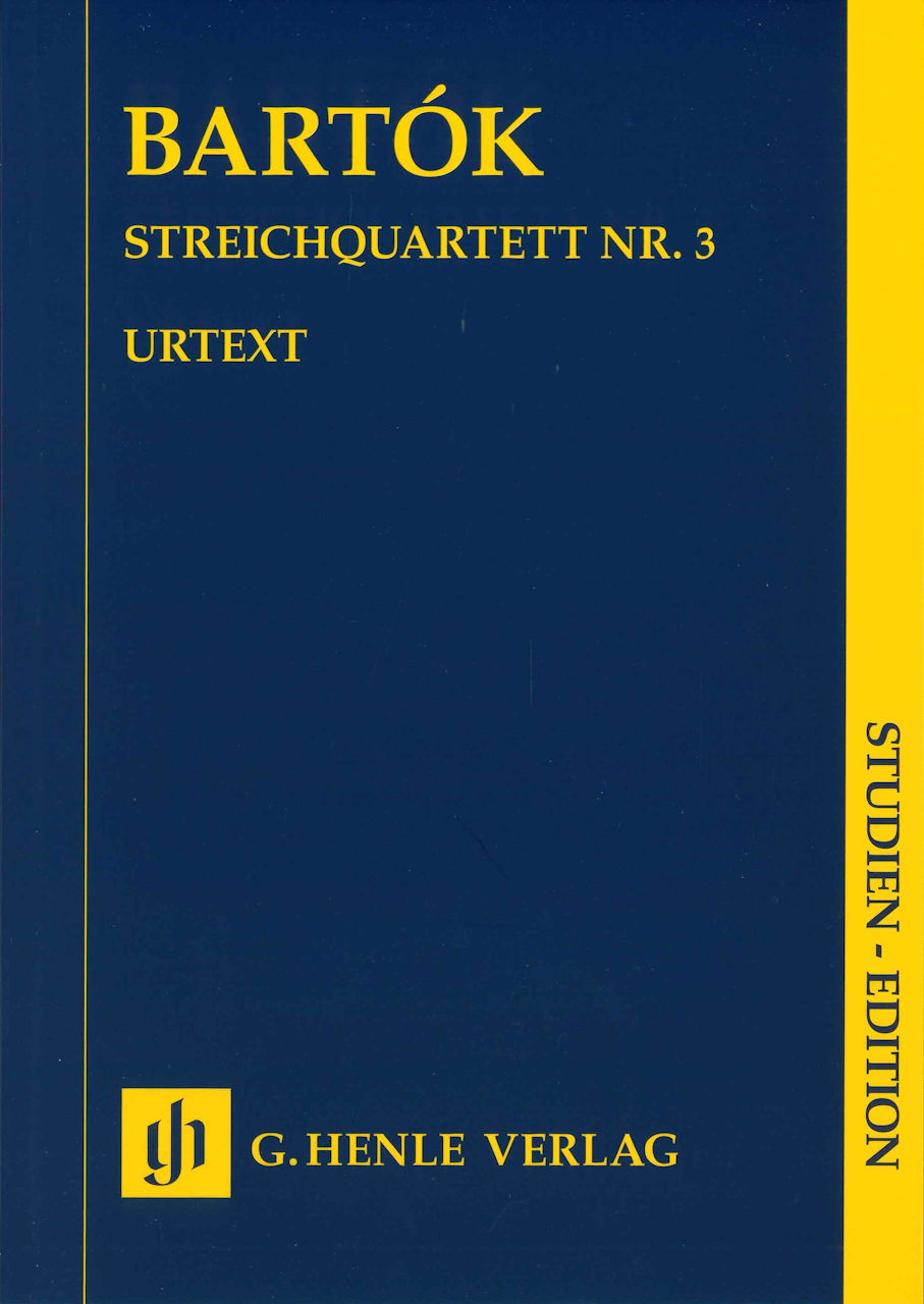 Bartok, String Quartet No. 3 (Henle)
