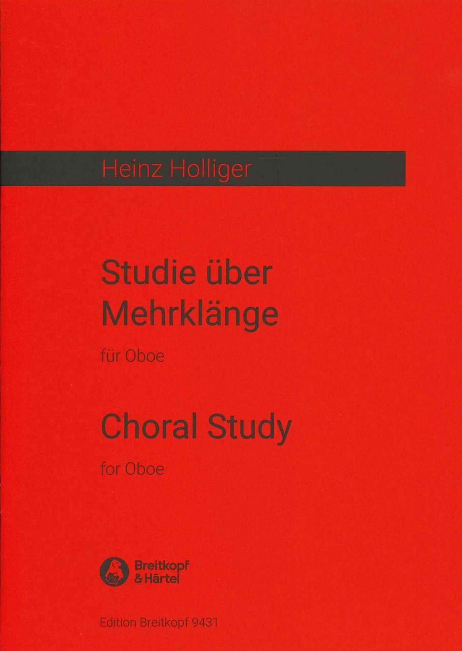 Holliger, Studie uber Mehrklange (Breitkopf)