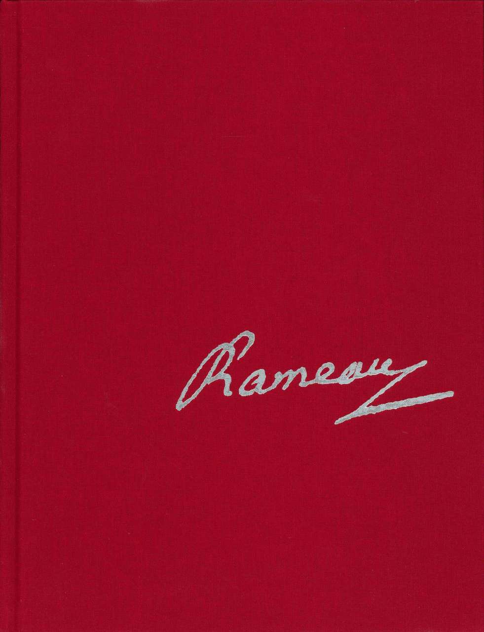 Rameau, Castor et Pollux (OOR 4/23) (Societe Jean-Philippe Rameau/Barenreiter)