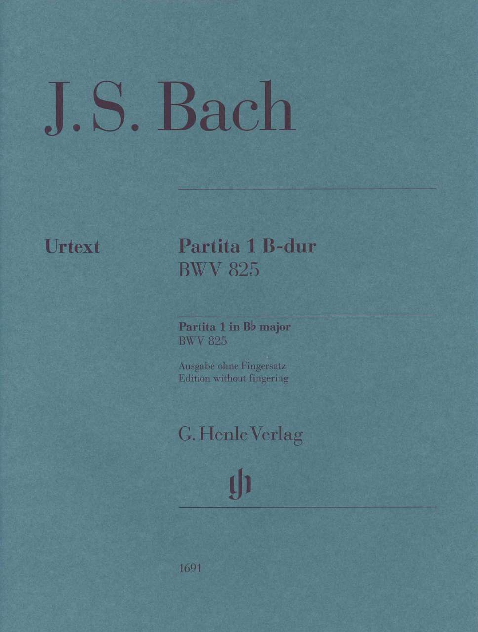 Bach, Partita 1 BWV 825 (w.o. fing) (Henle)