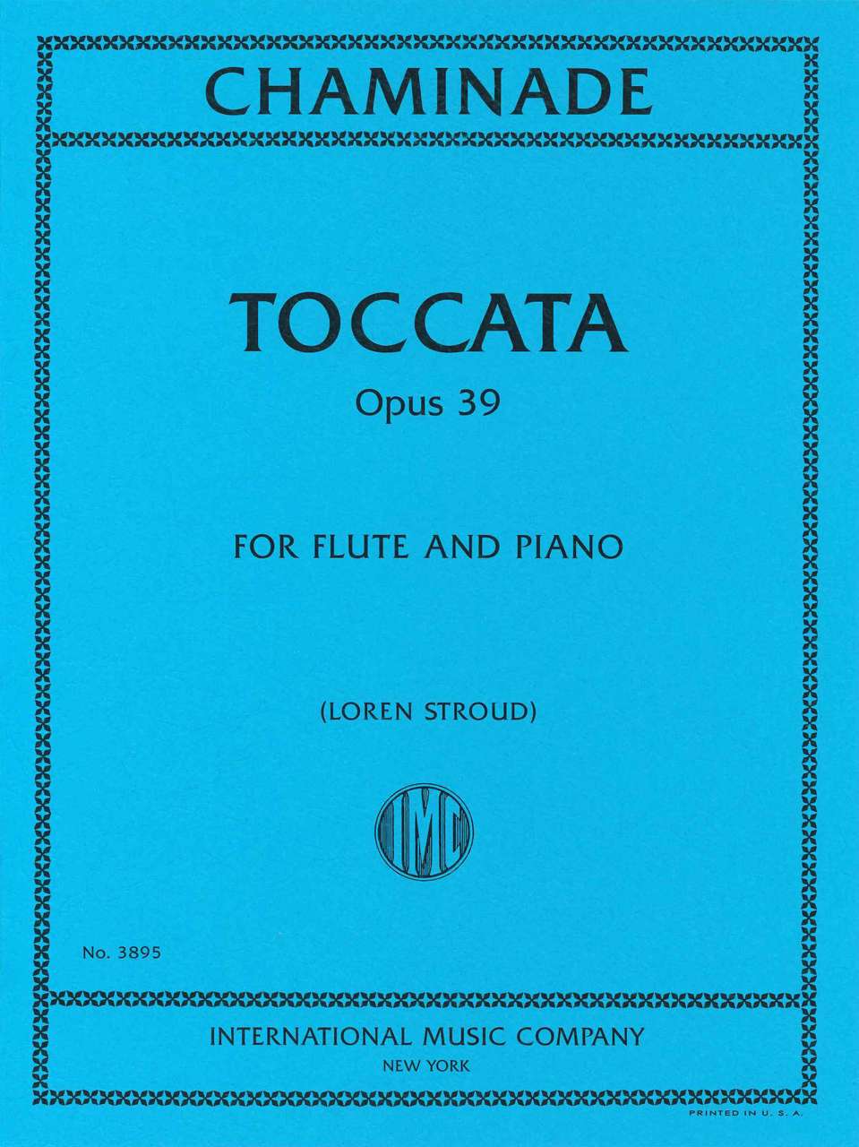 Chaminade, Toccata op. 39 (IMC)