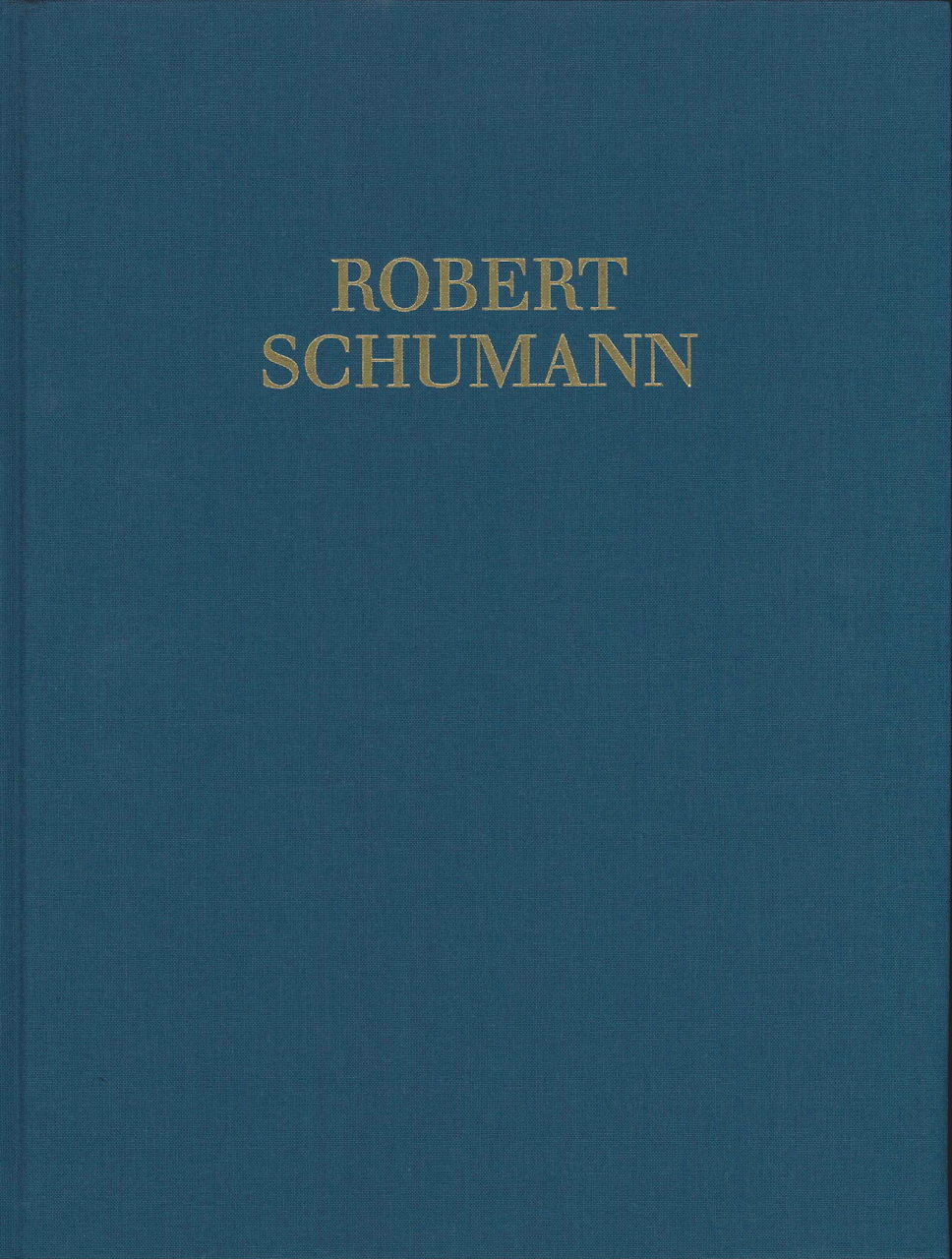 Schumann, Samtliche Werke 1/1/1/2 (KB) (Schott)