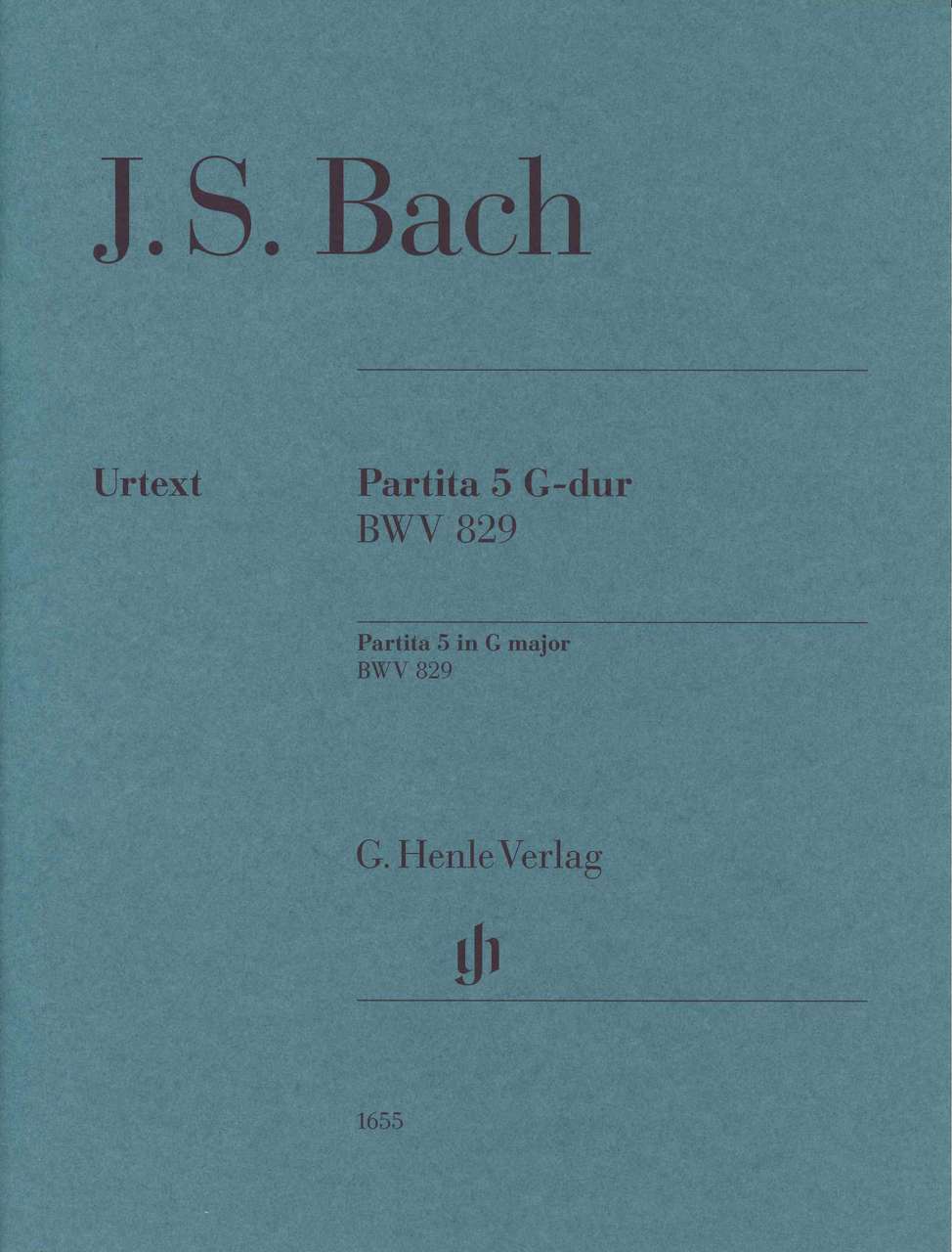 Bach, Partita 5 G-dur, BWV 829 (Henle)