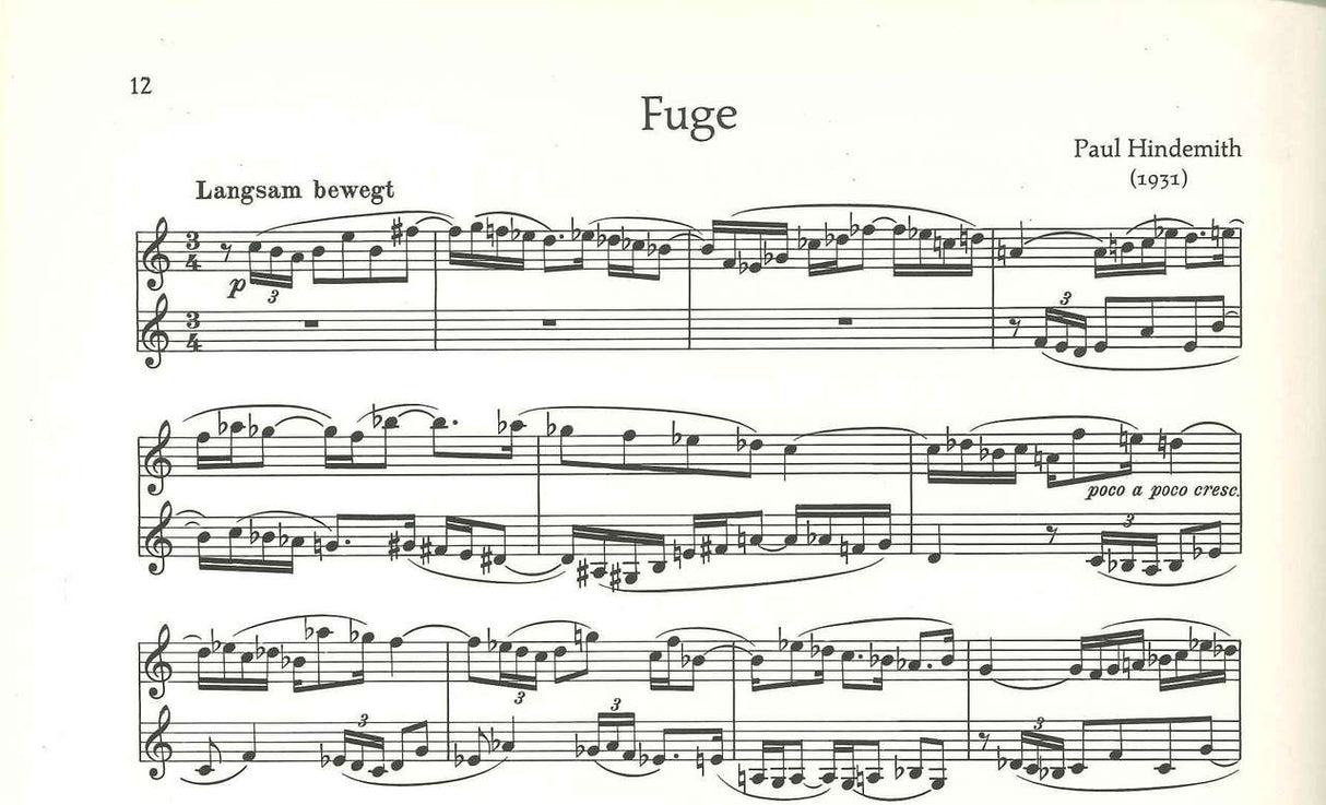 Neue Violin-Duos: Hindemith, Bartok (Schott)