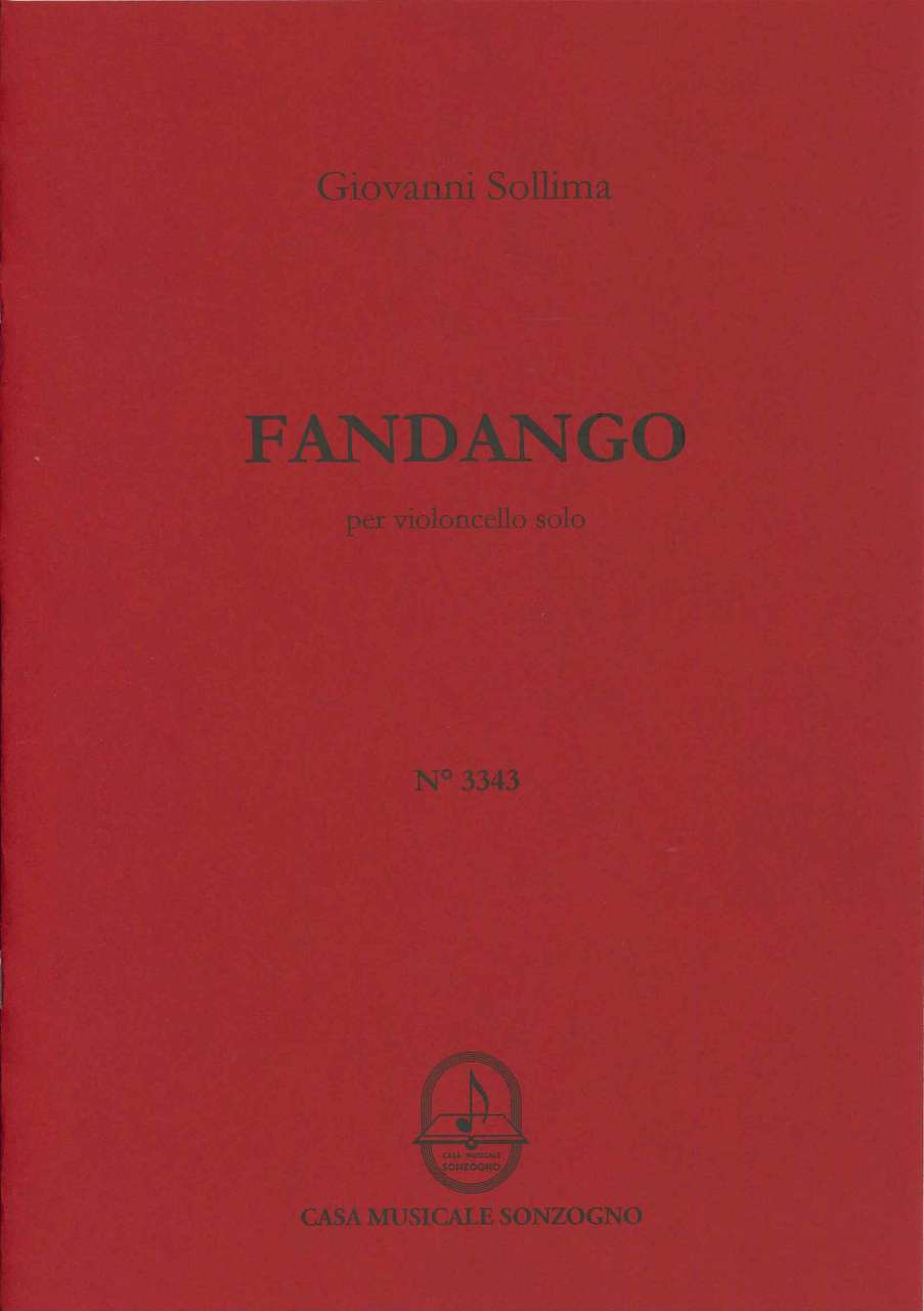 Sollima, Fandango, after Boccherini (Sonzogno)