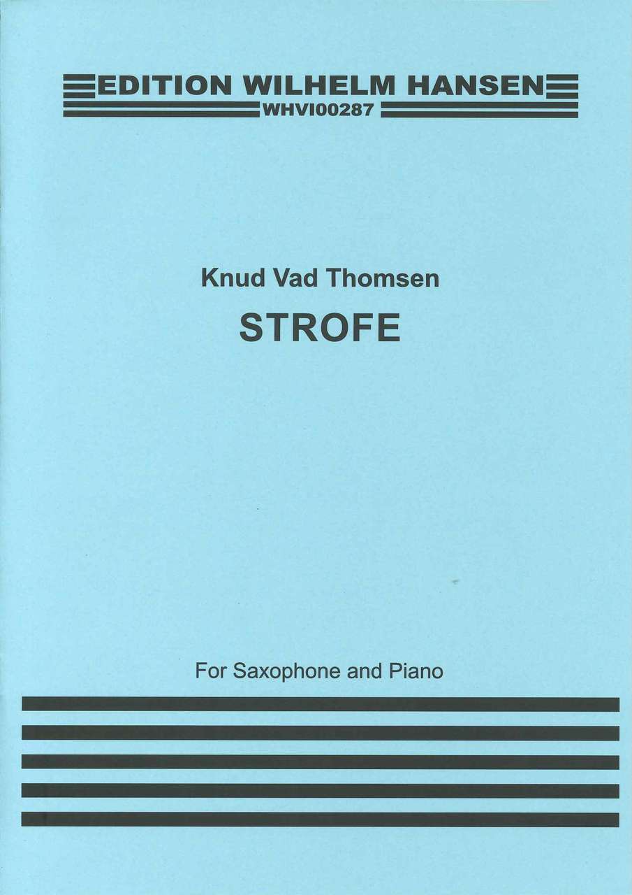 Thomsen, Strofe (ASax,Pf) (W.Hansen)