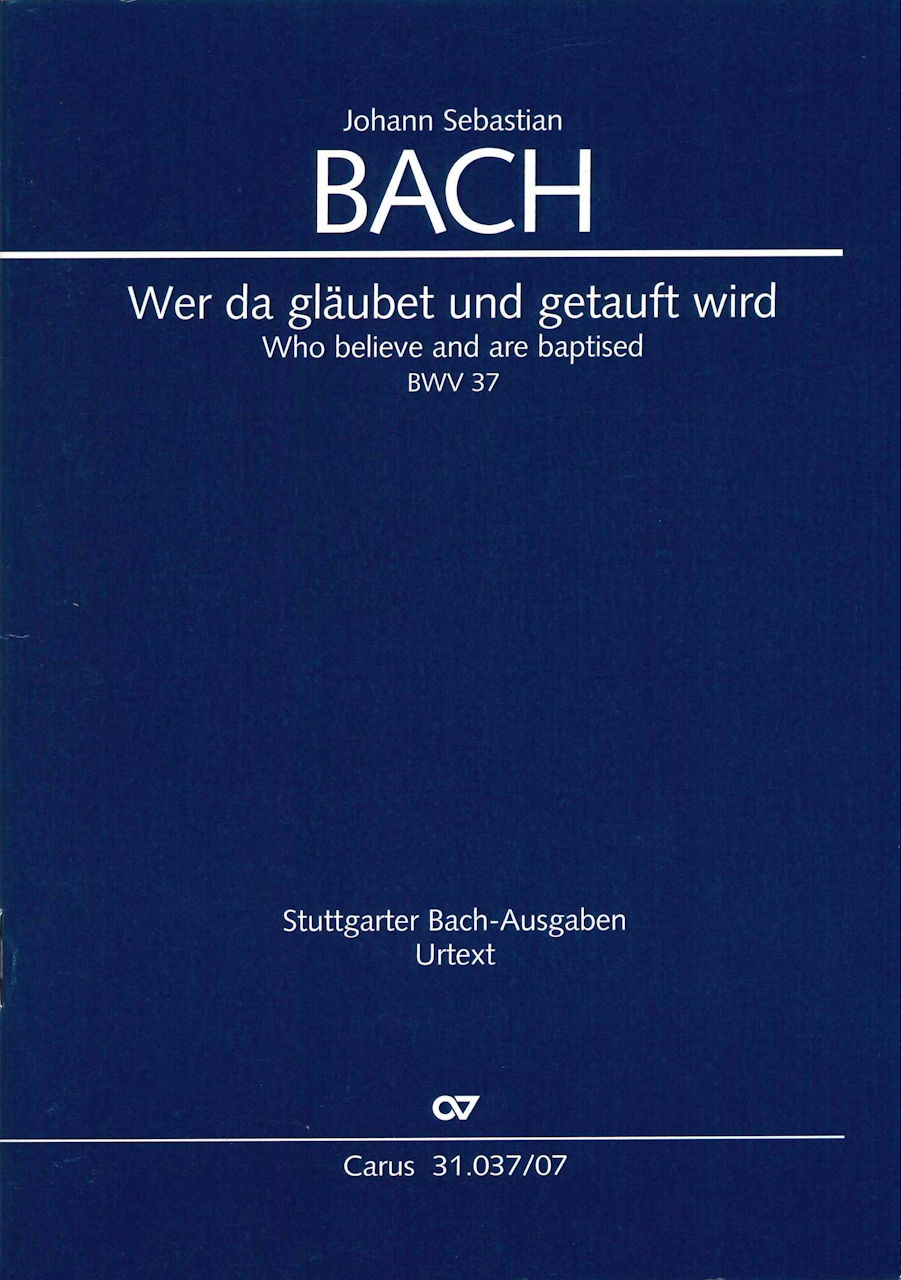 Bach, Cantata No. 37 (Carus)