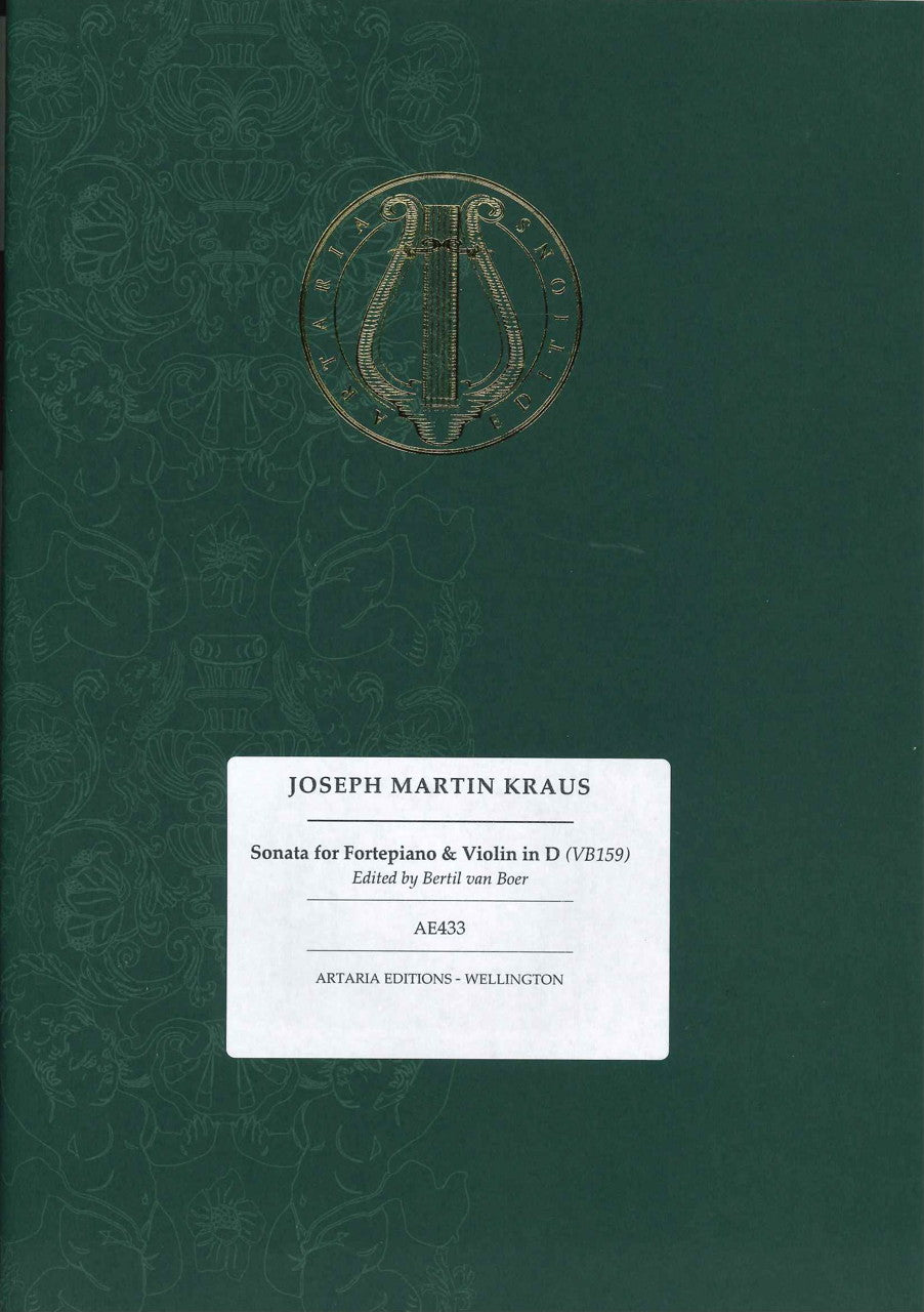 Kraus, Sonata in D, VB 159 (Artaria Editions)