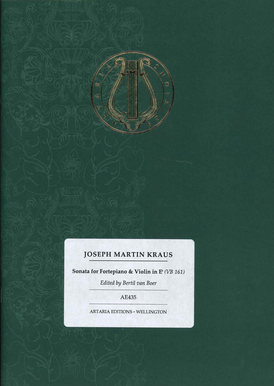 Kraus, Sonata in Eb, VB 161 (Artaria Editions)