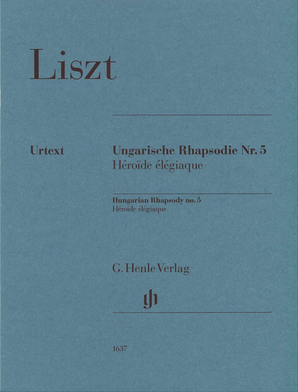 Liszt, Hungarian Rhapsody No. 5 (Henle)