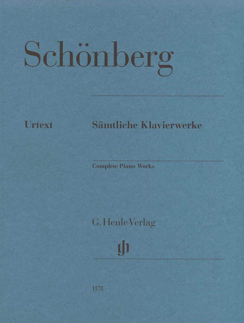 Schonberg, Samtliche Klavierwerke (Henle)