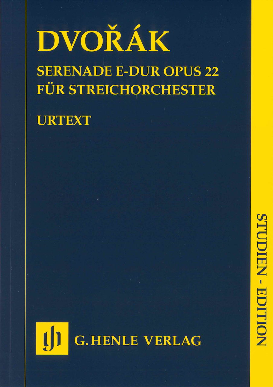 Dvorak, Serenade op. 22 in E (Henle)