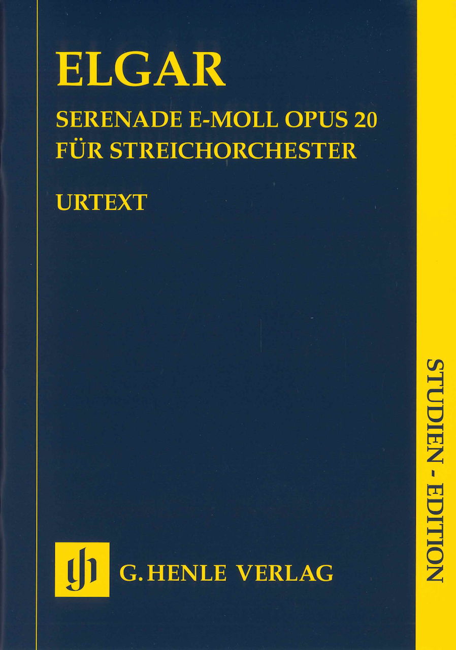 Elgar, Serenade op. 20 in e (Henle)