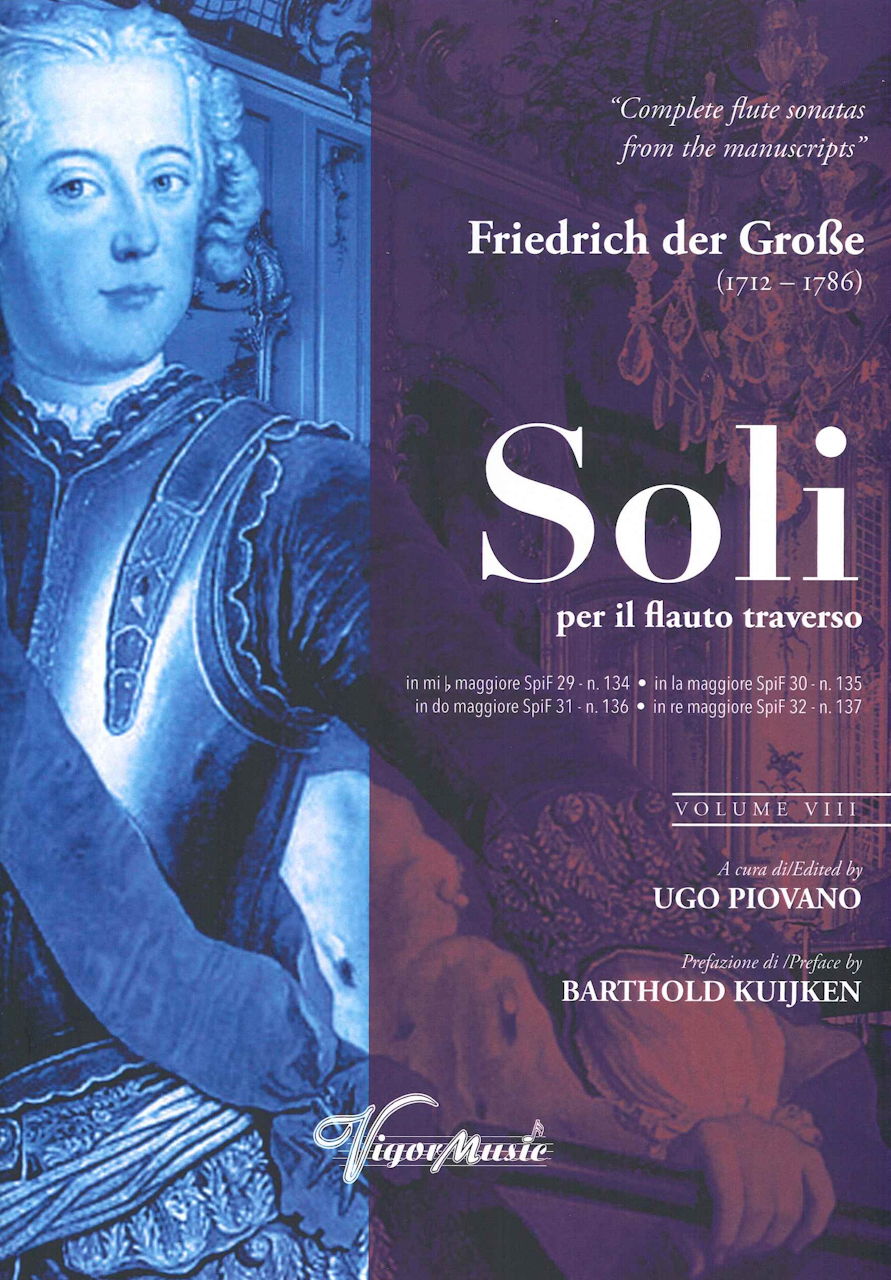Friedrich II, Soli per il flauto 8 (Vigormusic)