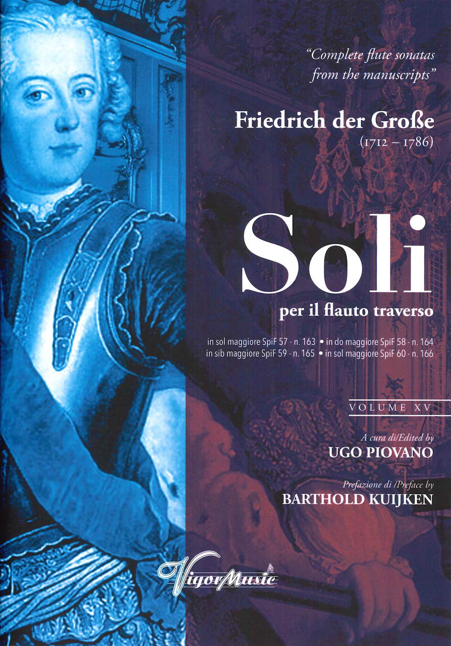 Friedrich II, Soli per il flauto 15 (Vigormusic)