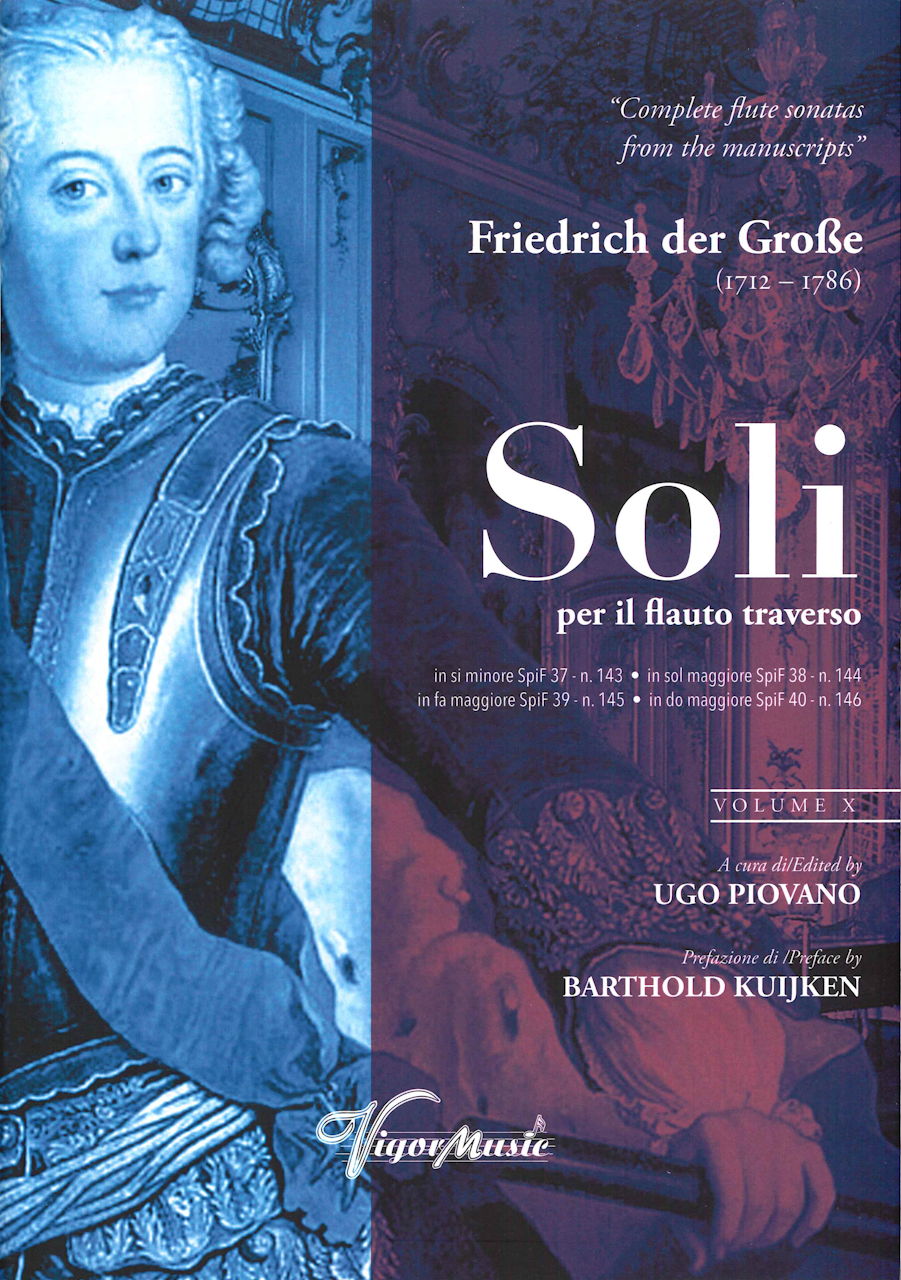 Friedrich II, Soli per il flauto 10 (Vigormusic)
