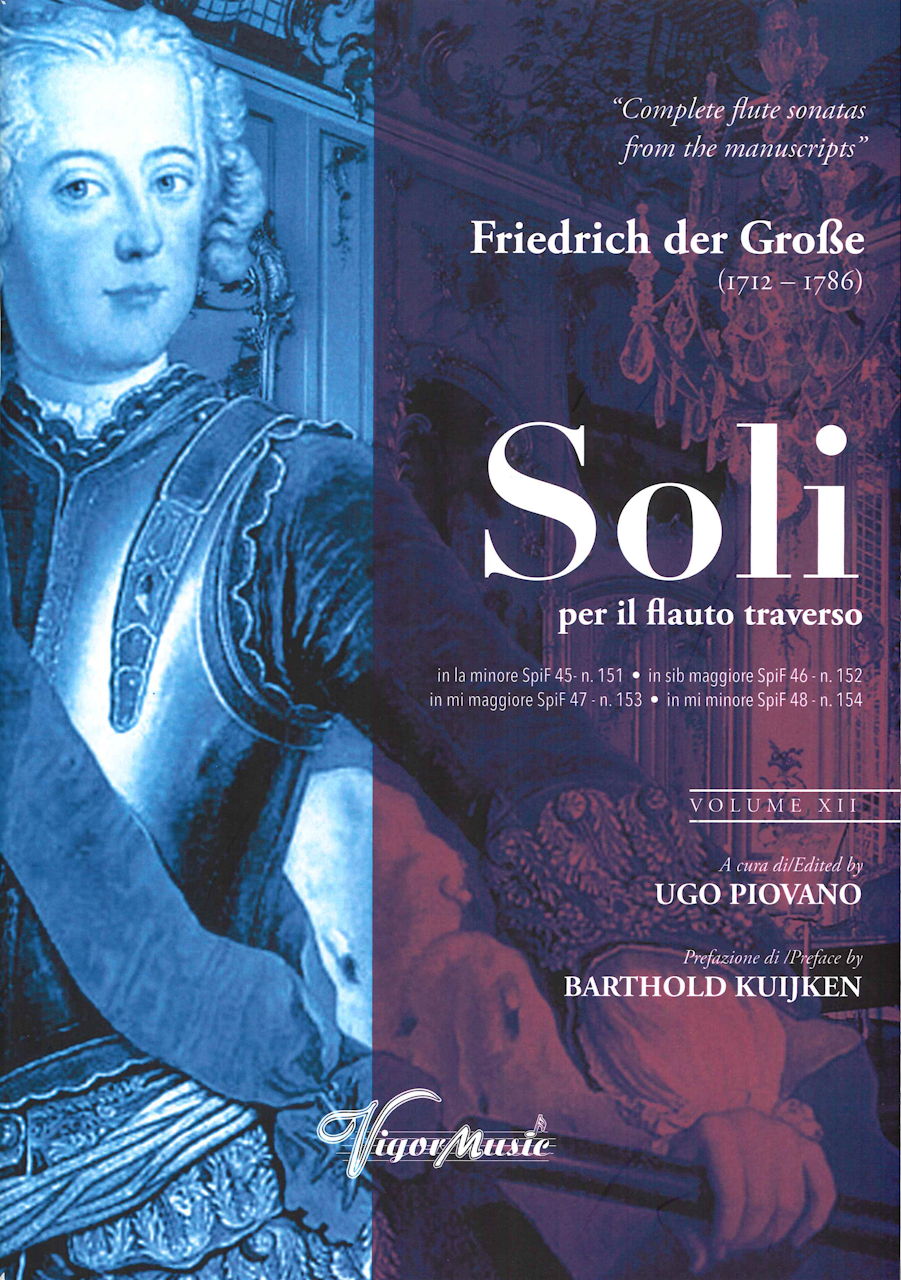 Friedrich II, Soli per il flauto 12 (Vigormusic)