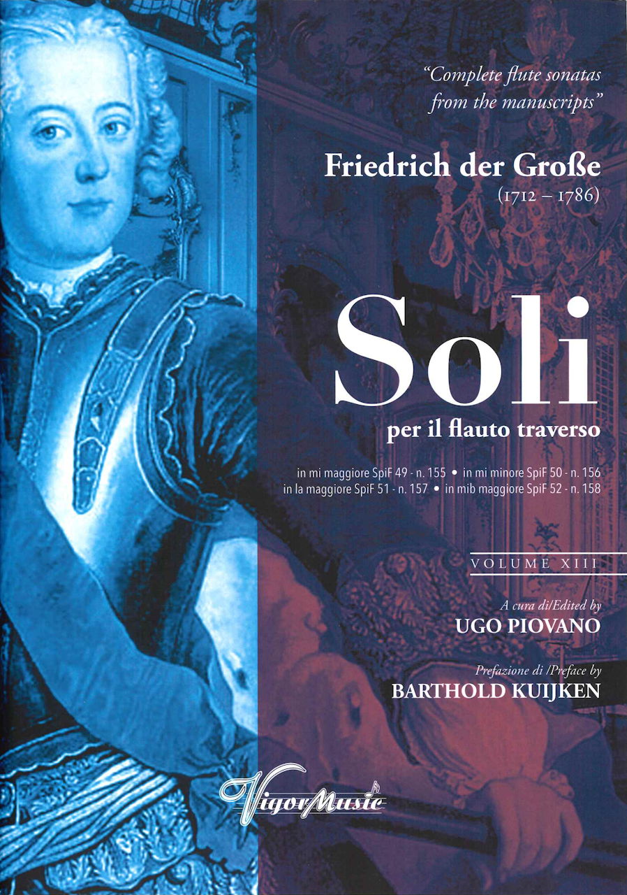 Friedrich II, Soli per il flauto 13 (Vigormusic)