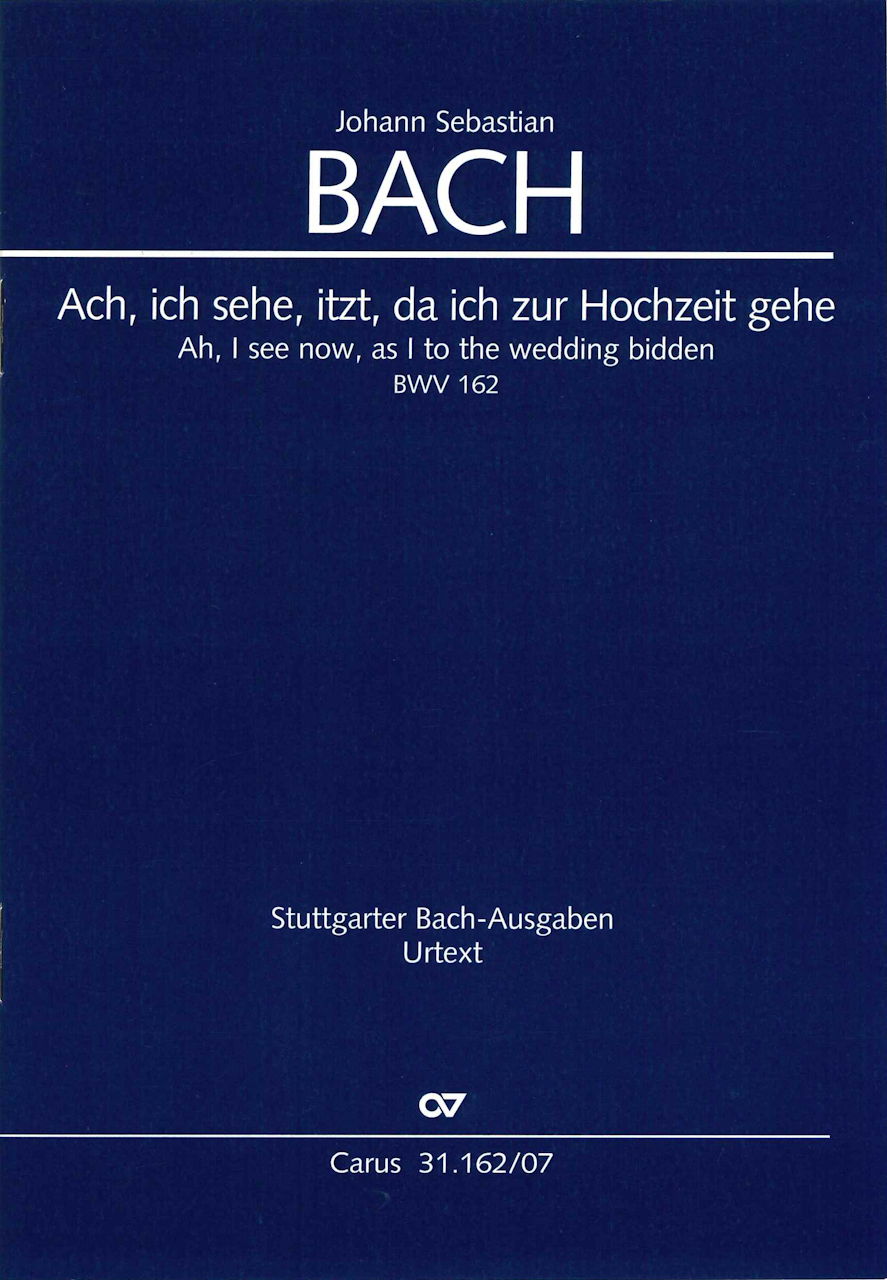 Bach, Cantata No.162 (Heinze/Suzuki) (Carus)