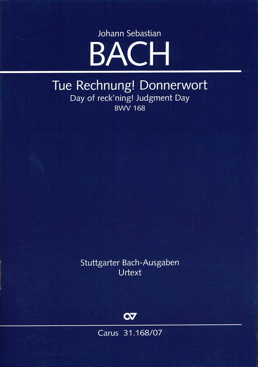 Bach, Cantata No.168 (Carus)